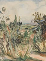 Maud Sumner; Landscape with Mountain in the Distance
