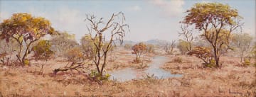 Henry Bredenkamp; Landscape with Trees