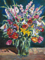 Gerhard Batha; Flowers in a Vase