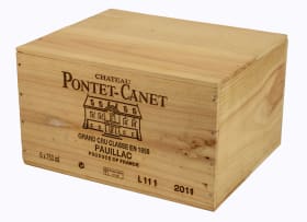 Pontet-Canet; Pauillac; 2011; 6 (1 x 6); 750ml