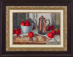 David Botha; Still Life with Pomegranates