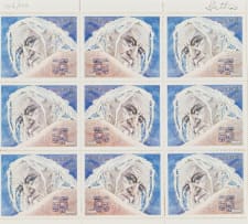 Walter Battiss; Fook Island Postage Stamps