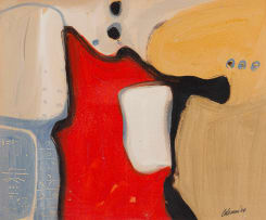 Trevor Coleman; Abstract with Red