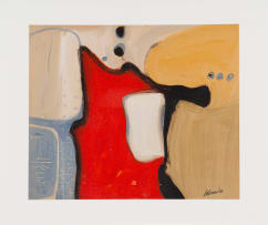 Trevor Coleman; Abstract with Red