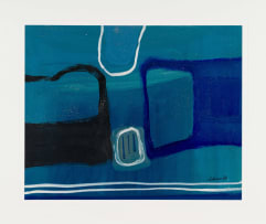 Trevor Coleman; Abstract in Blue I