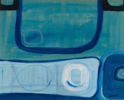 Trevor Coleman; Abstract in Blue