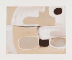 Trevor Coleman; Abstract in White and Grey