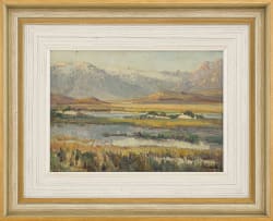 Hugo Naudé; Mountain Landscape