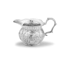 A French silver milk jug, 18th/19th century