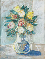 Christo Coetzee; Flowers in a Vase