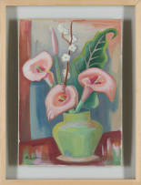 Maggie Laubser; Still Life with Arums and Blossoms