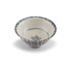 A Chinese blue and white 'Swatow' bowl, Ming Dynasty, late 16th/early 17th century