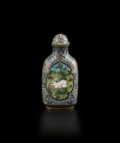 A Chinese cloisonné enamel snuff bottle, 20th century