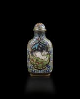 A Chinese cloisonné enamel snuff bottle, 20th century