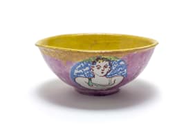Hylton Nel; Yellow Bowls with Figures