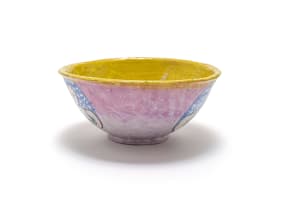 Hylton Nel; Yellow Bowls with Figures