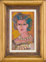 Christo Coetzee; Portrait of Lady
