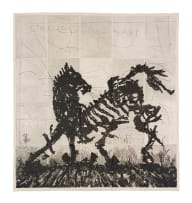 William Kentridge; Skeletal Horse