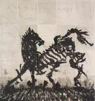 William Kentridge; Skeletal Horse