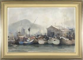 Ruth Squibb; Cape Town Harbour