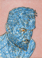 Conrad Botes; Self Portrait in Blue