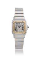 Cartier 18k gold ‘Santos Quartz’ wristwatch, Ref 20394