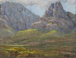 Hugo Naudé; Mountain Landscape