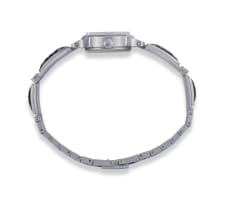 Russian stainless steel and enamel wristwatch, Ref 3997