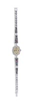 Russian stainless steel and enamel wristwatch, Ref 3997
