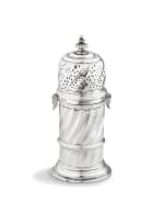 A late Victorian silver sugar caster, Charles Stuart Harris, London, 1899