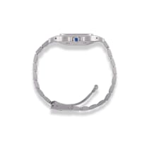 Cartier stainless steel ‘Santos Galbee’ wristwatch