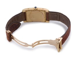 Cartier 18k yellow gold ‘Tank Americaine’ wristwatch, Ref 002367