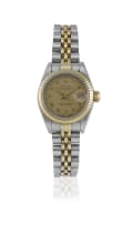 Rolex 18k yellow gold and stainless steel ‘Oyster Perpetual Datejust’ wristwatch, Ref 69173