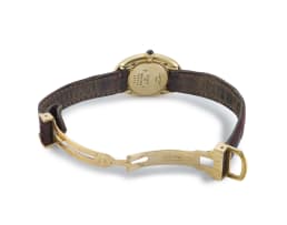 Cartier 18k yellow gold ‘Baignoire’ wristwatch, Ref 1376