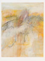 Fred Schimmel; Untitled (Abstract Landscape with Gold)
