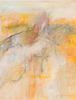 Fred Schimmel; Untitled (Abstract Landscape with Gold)