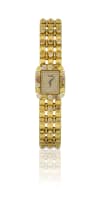 Piaget 18k yellow gold and diamond-set 'Tradition' wristwatch, Ref 1520K60