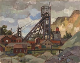 Gregoire Boonzaier; Mining Landscape