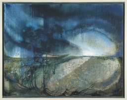 Jan Visser; A Gloomy Landscape