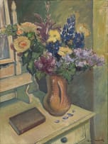 James Thackwray; Flower on a Table