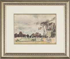 Maud Sumner; Park with Trees