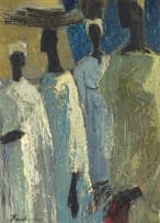 James Thackwray; A Group of Figures