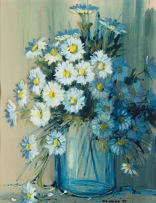 Mel Brigg; Daisies in a Vase