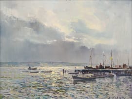 Errol Boyley; Moored Boats