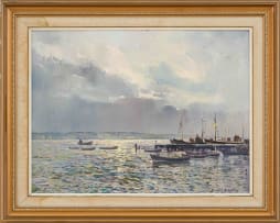Errol Boyley; Moored Boats