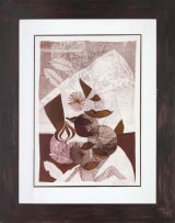George Boys; Abstract Composition with Falling Leaves