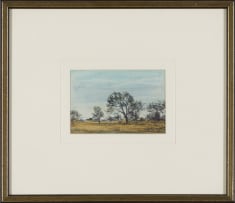 Erich Mayer; Landscape with Trees