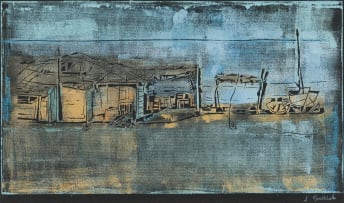 Sidney Goldblatt; Coastal Scene