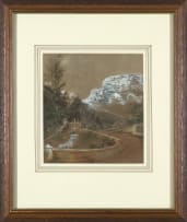 Thomas Bowler; Snow Storm on Table Mountain July 1862