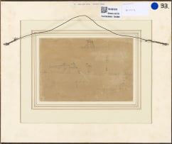 Thomas Bowler; Near Salt River - Truter’s Mills (recto); preliminarly sketch (verso)
